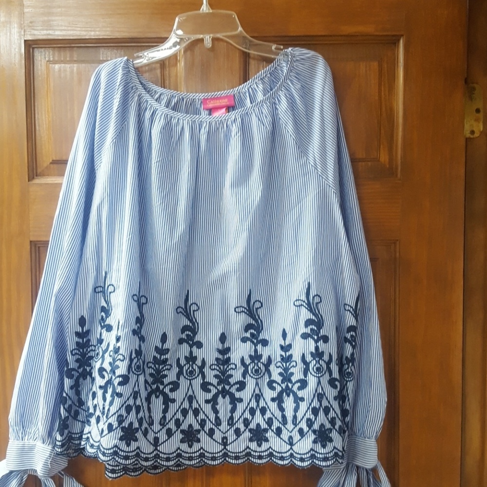 Embroidered blouse